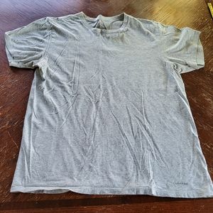 Plain heather grey Calvin Klein t shirt crewneck men's medium
